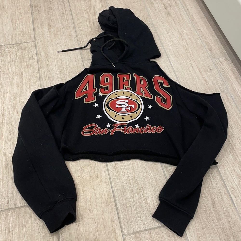 Cropped 49ers Hoodie
